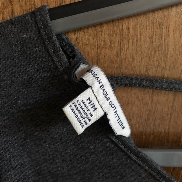 American Eagle Grey Top - Picture 3 of 6